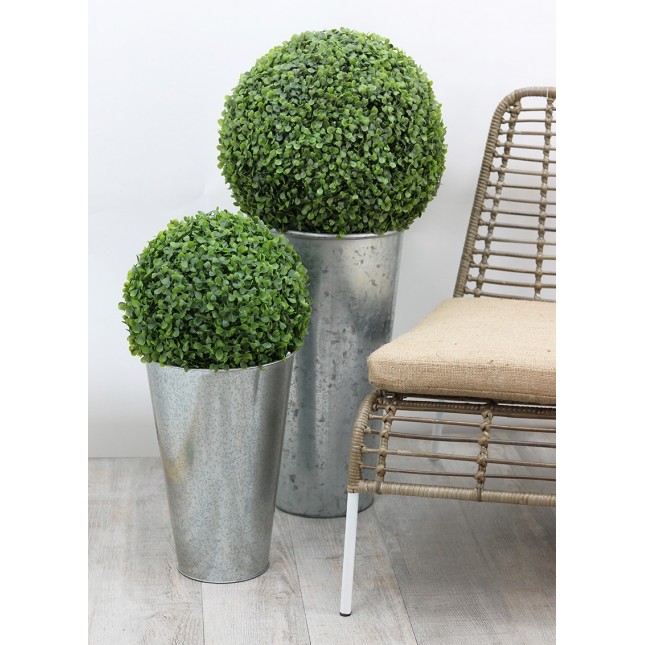 Boule de buis artificielle Ligne Déco