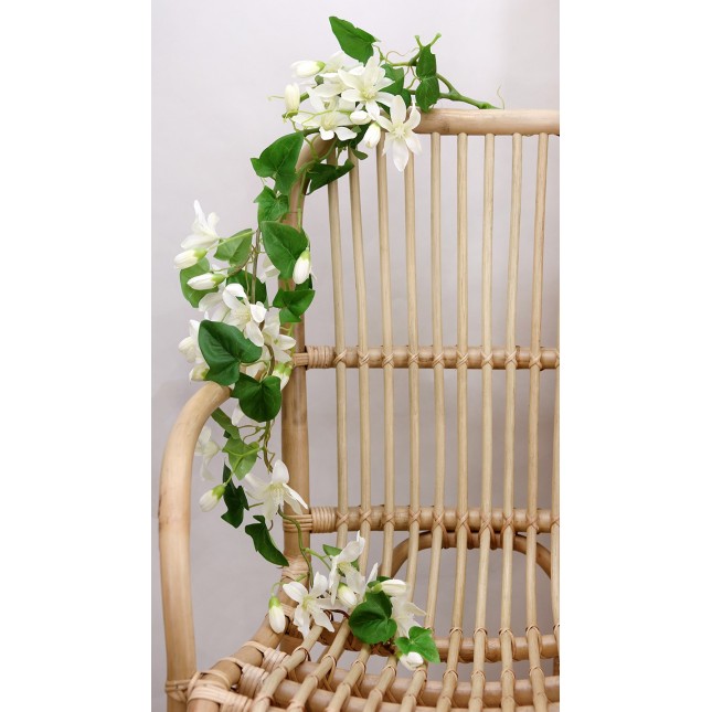 Chute de fleurs étoilées artificielles Ligne Déco