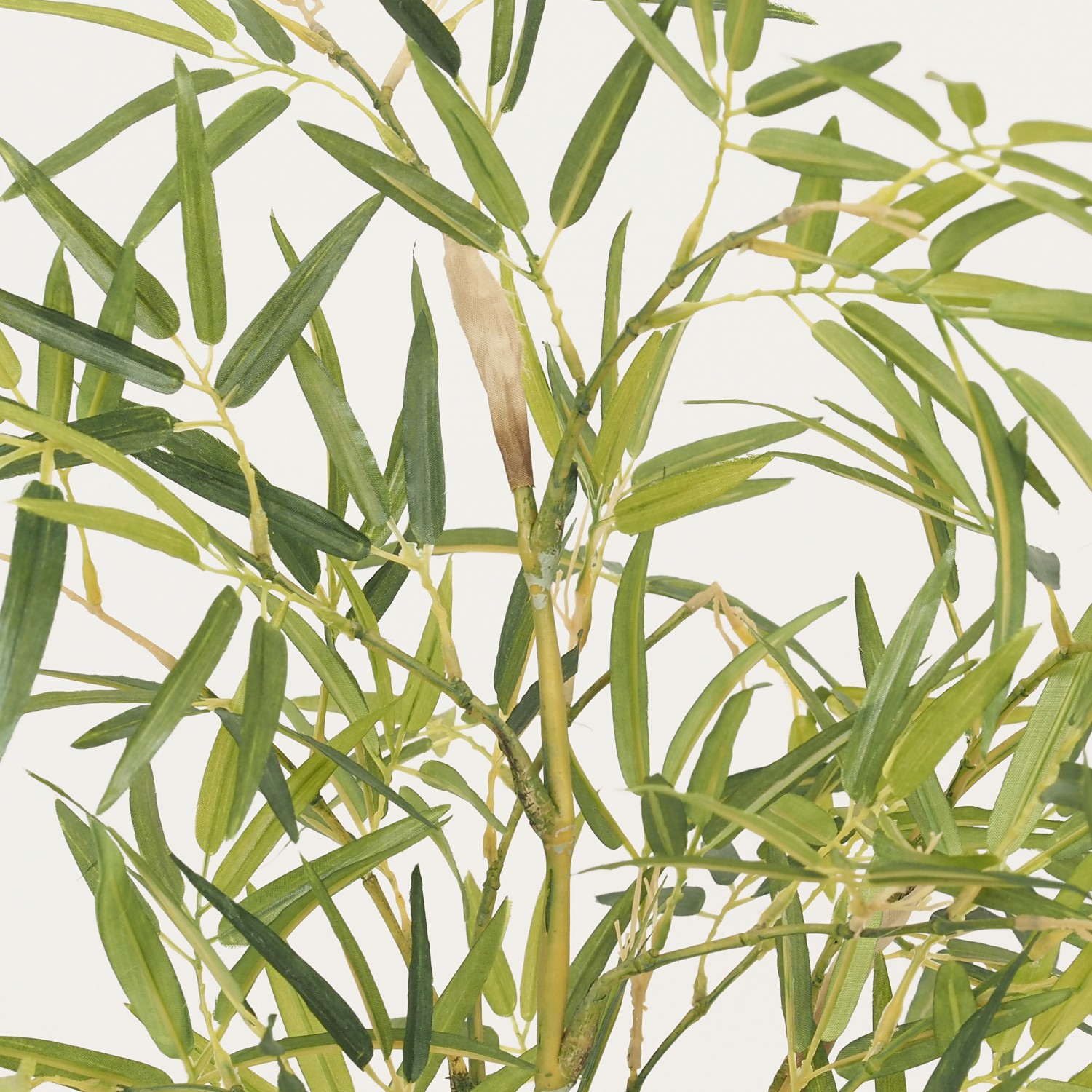 Arbre Artificiel Bonsaï Plante Verte Bambou Japonais, Pot Ovale Céramique, H.45cm | BOHOO