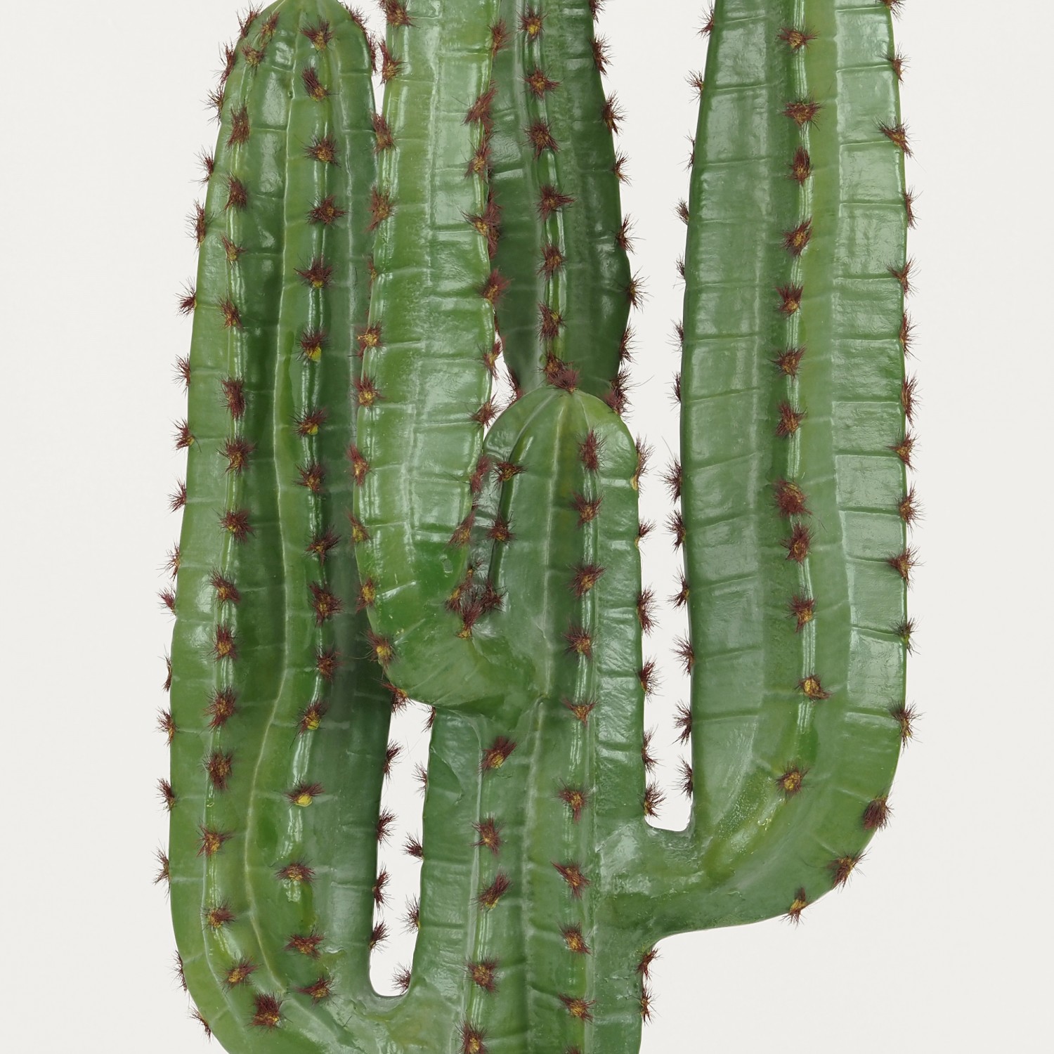 Cactus artificiel euphorbe 70cm focus zoom