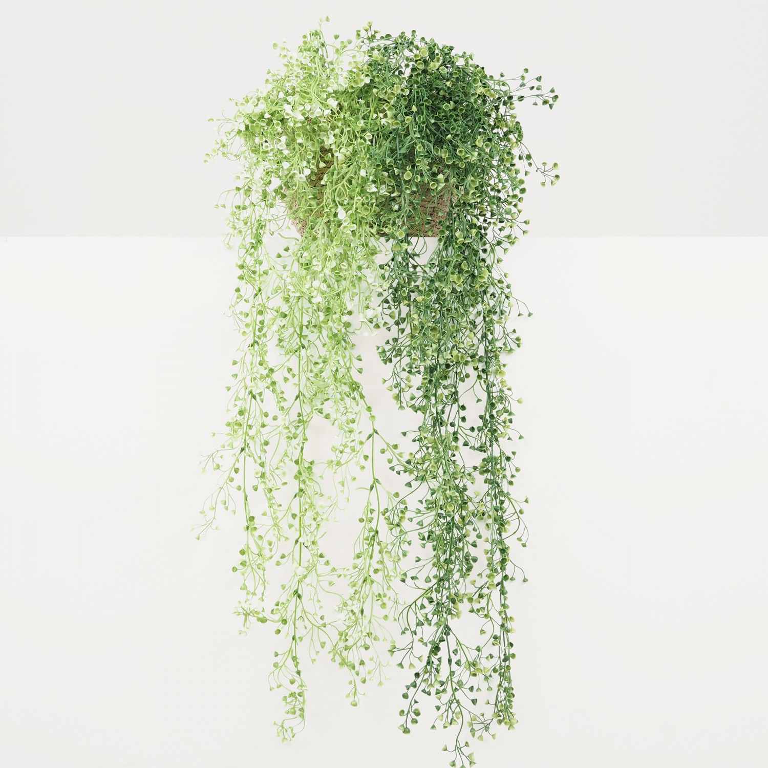Chute plante artificielle lot de 2 110cm vue de face