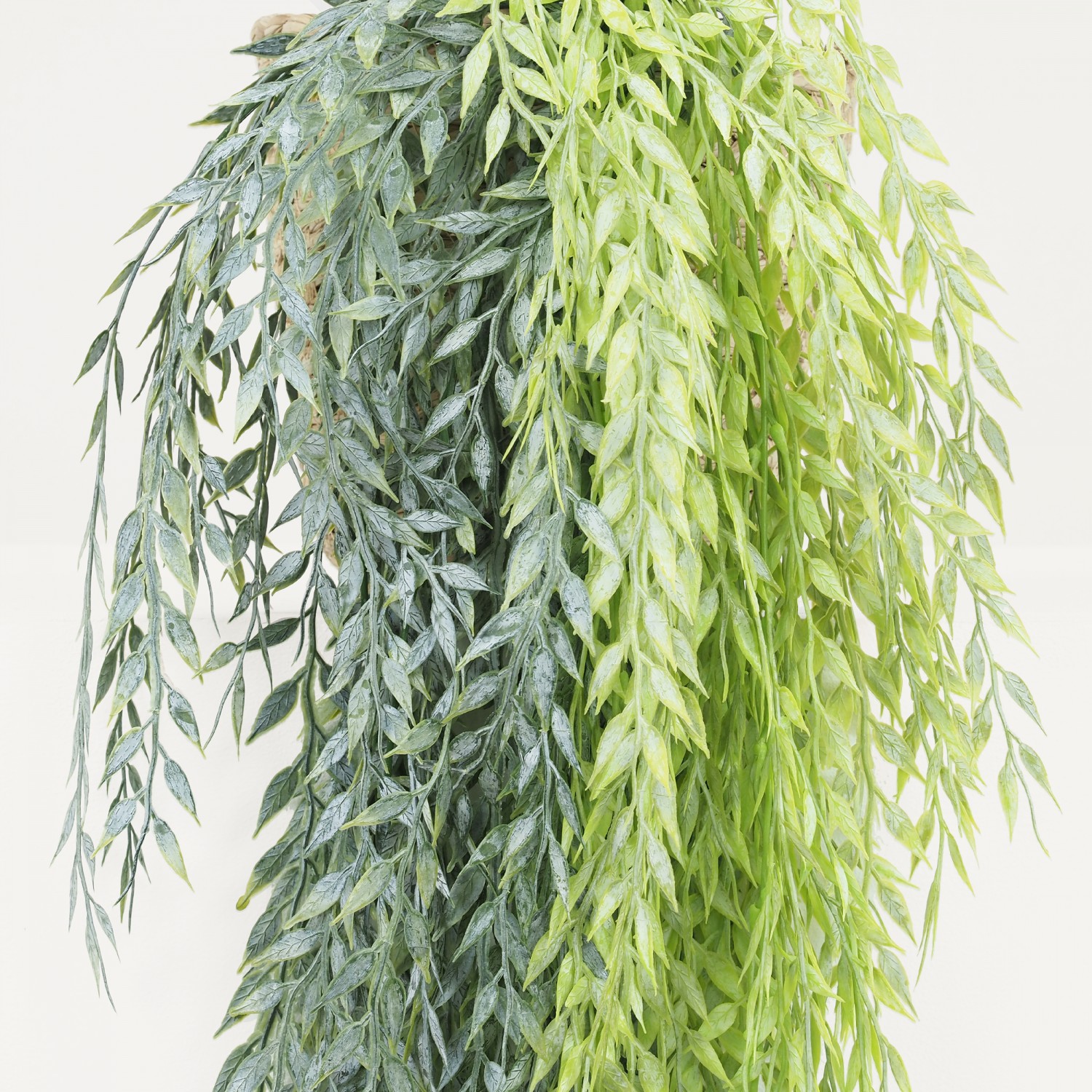 Chute plante artificielle bambou lot de 2 90cm zoom produit