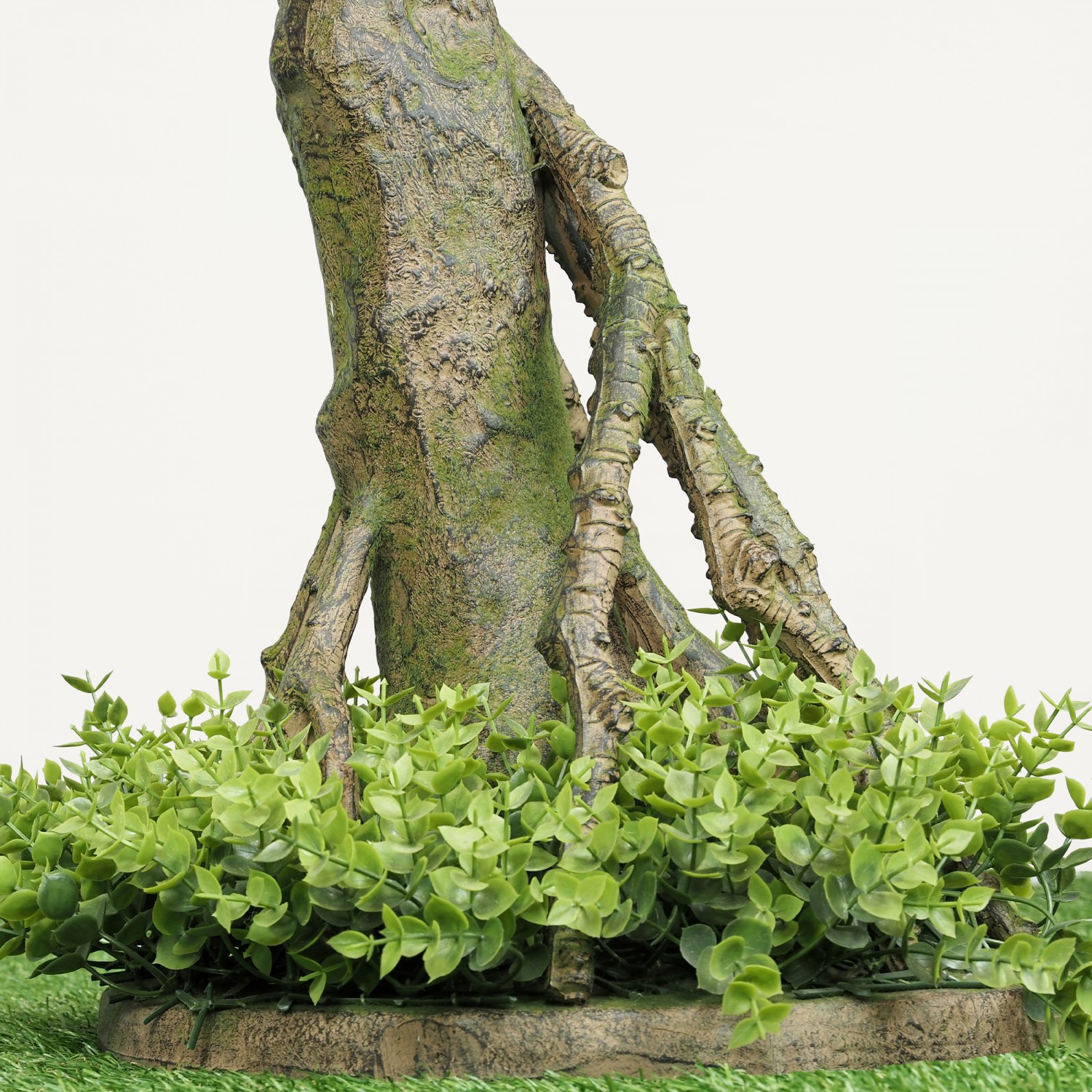 Schefflera luseana bonsaï  artificiel 190cm vue zoomée tronc