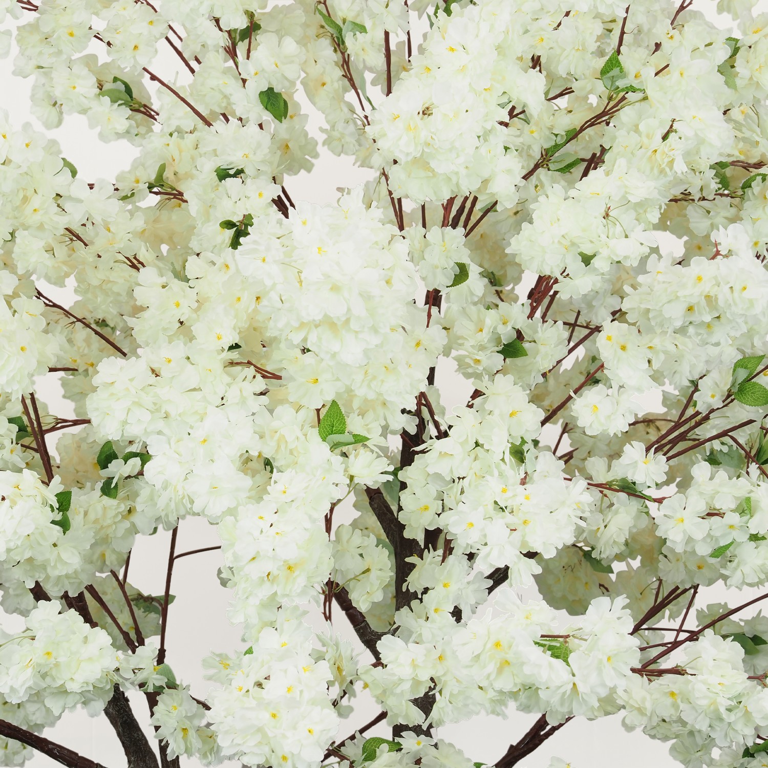 Cerisier artificiel blanc 270cm focus zoom fleurs