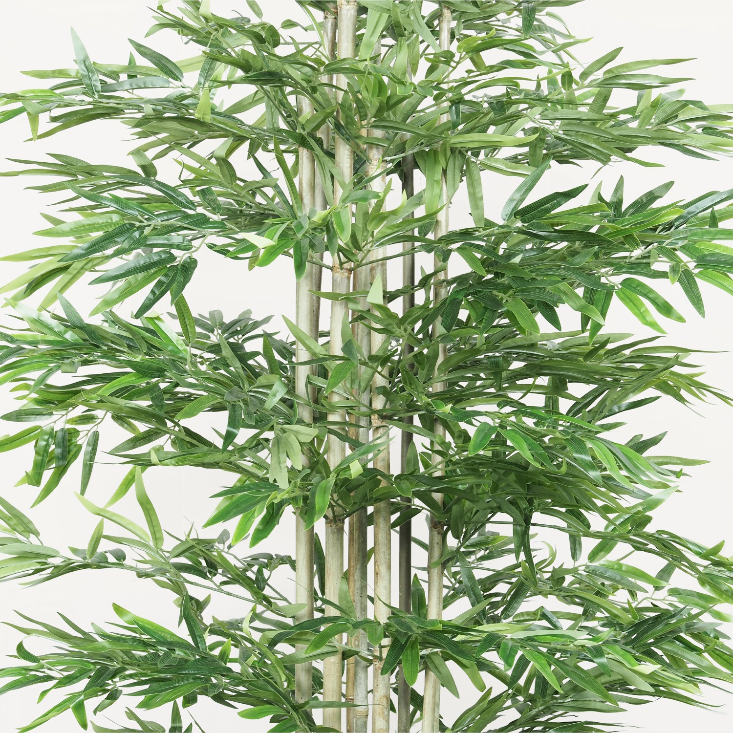 Bambou artificiel 2600 feuilles 180cm focus zoom feuilles