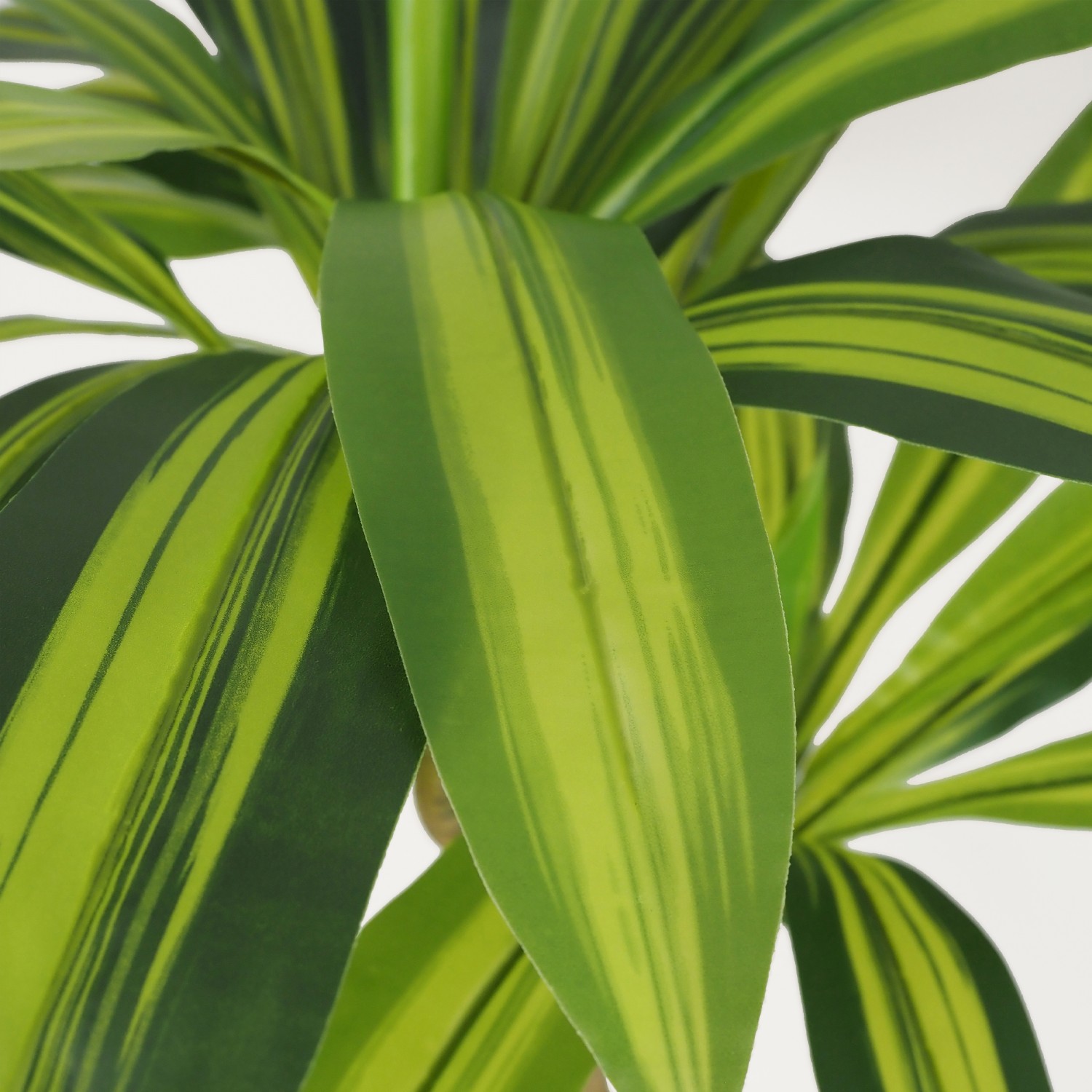 Dracena artificiel toucher naturel 80cm focus zoom feuilles