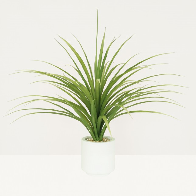 Dracena artificiel 95cm sur fond blanc