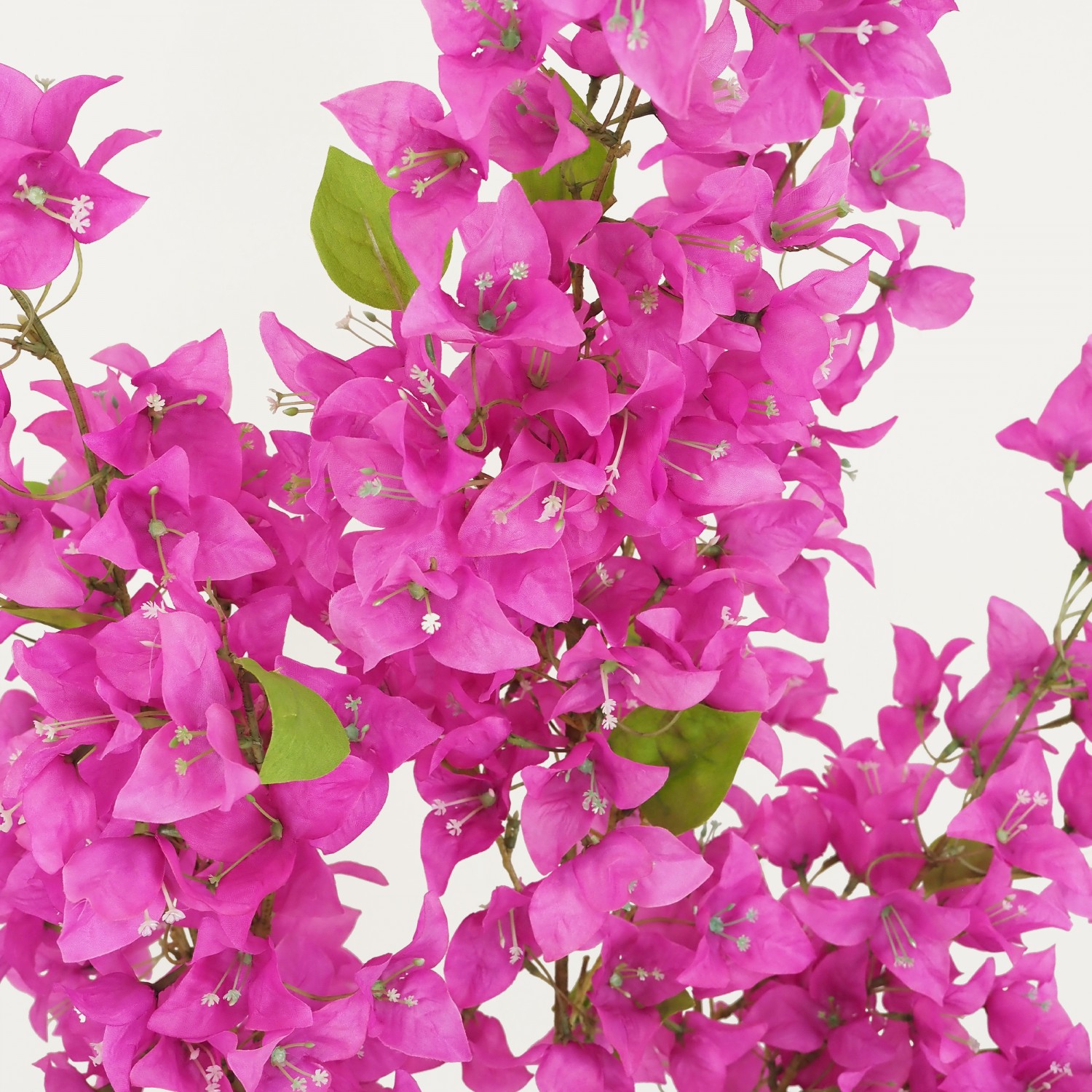 Bougainvillier artificiel fuchsia 120cm focus zoom fleurs