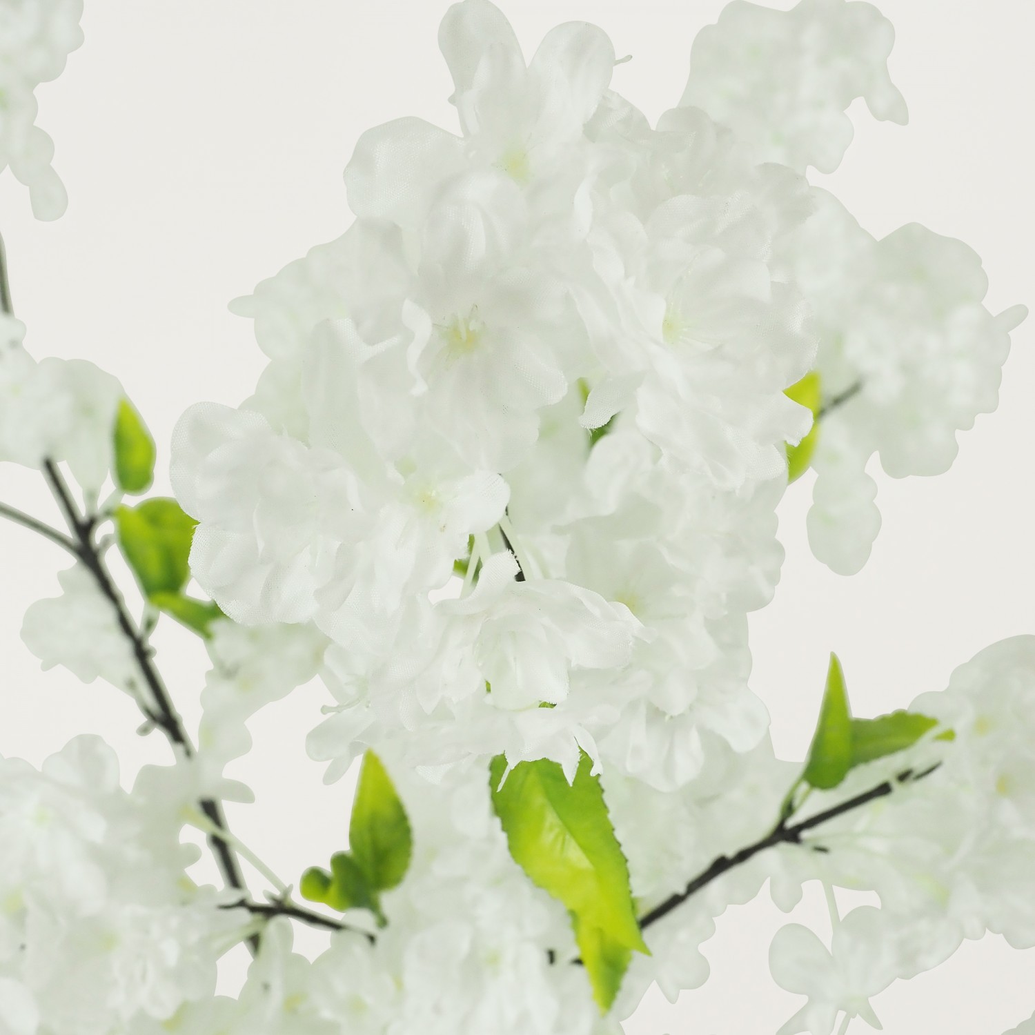 Cerisier artificiel blanc 130cm focus zoom fleur 2