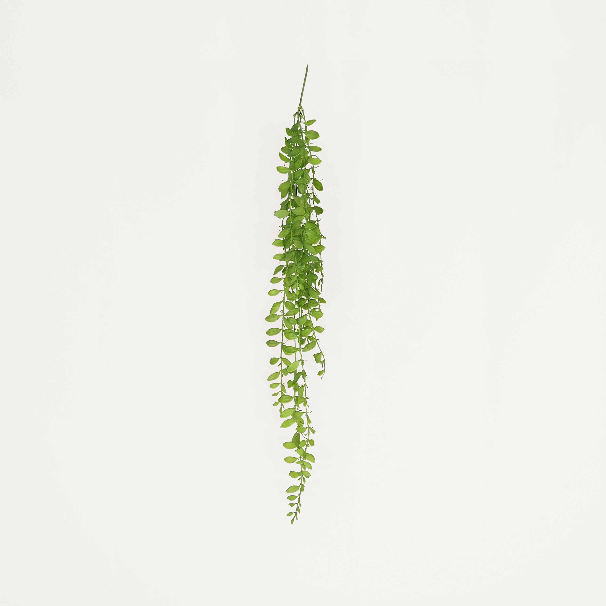 Chute plante artificielle 85cm lot de 2 sur fond beige