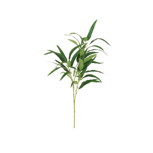 Bambou artificiel en tige 84cm lot de 2 sur fond blanc