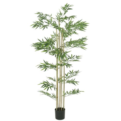 Bambou artificiel 838 feuilles 180cm sur fond blanc