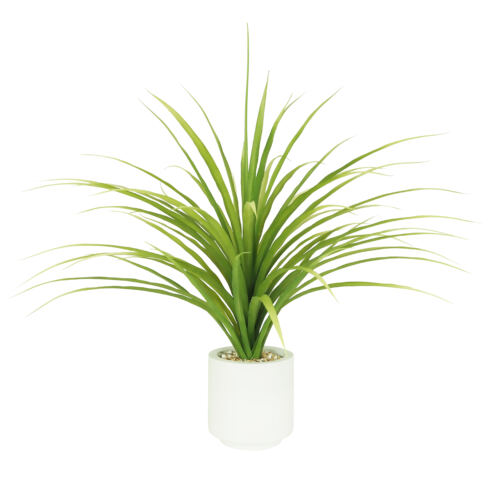 Dracena artificiel 95cm sur fond blanc