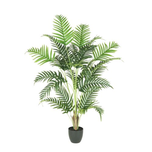 Palmier artificiel 125cm sur fond blanc