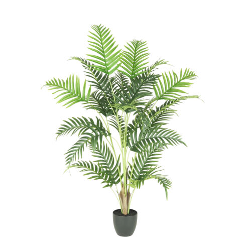 Palmier artificiel 125cm sur fond blanc