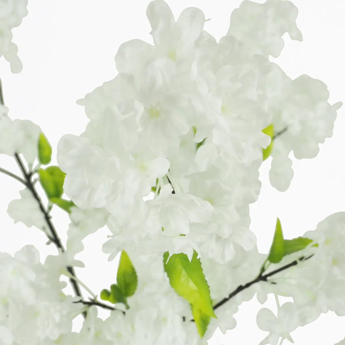 Cerisier artificiel blanc 130cm focus zoom fleurs 2
