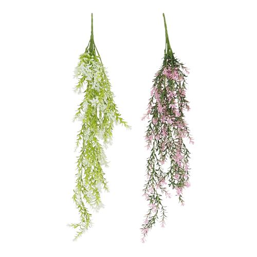 Chute plante artificielle 78cm lot de 2 sur fond blanc