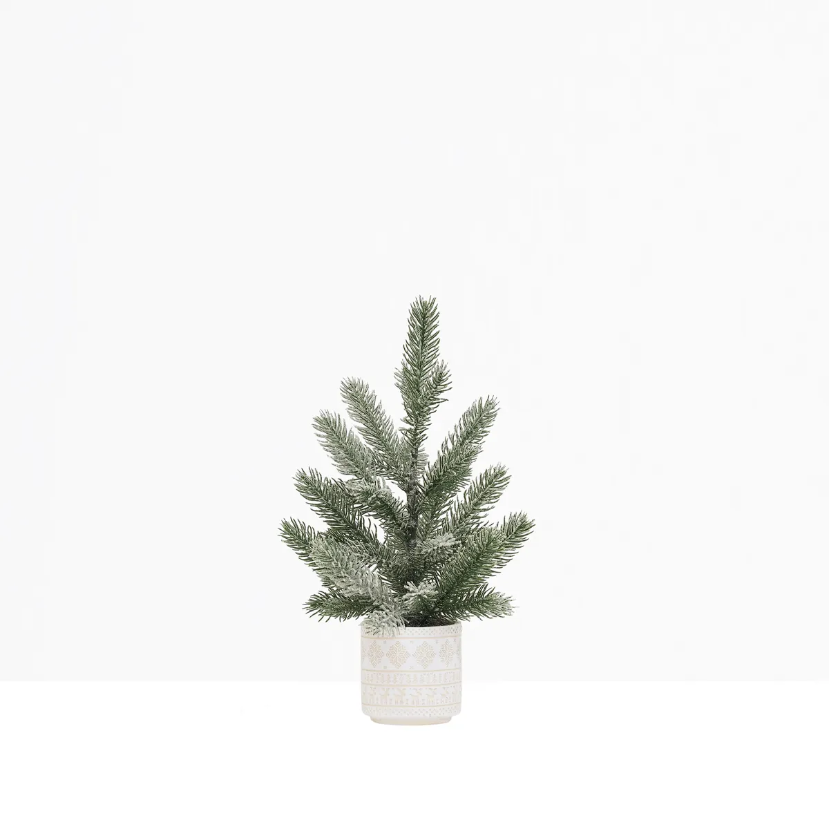 Sapin Noël artificiel 45cm sur fond gris