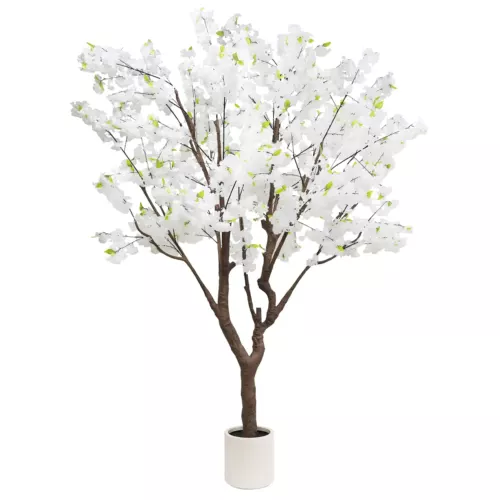 Cerisier artificiel blanc 280cm sur fond blanc