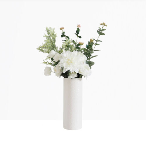Bouquet de fleurs artificielles à composer - Alba sur fond beige